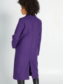 Abrigo De Lana - PURPURA 9 Abrigo De Lana - PURPURA -Zalaris Tienda abrigo de lana purpura ait61 6 frb4