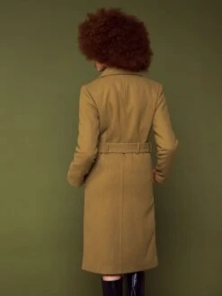 Abrigo Largo Entallado - CAMELLO_ -Zalaris Tienda abrigo largo entallado camello ait65 1 frb4