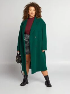 Abrigo Largo - VERDE