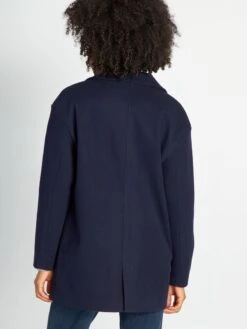 Abrigo Midi - AZUL 9 Abrigo Midi - AZUL -Zalaris Tienda abrigo midi azul akb87 3 frb4