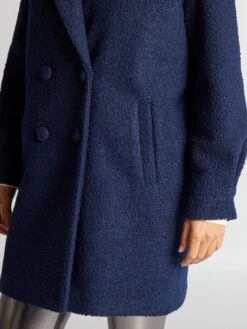 Abrigo Midi De Punto De Rizo - IRIS NEGRO -Zalaris Tienda abrigo midi de punto de rizo iris negro anm94 2 frb5