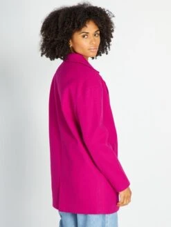 Abrigo Midi - ROSA 10 Abrigo Midi - ROSA -Zalaris Tienda abrigo midi rosa akb87 5 frb3