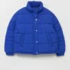 Anorak Acolchado Con Cuello Alto - AZUL ELÉCTRICO -Zalaris Tienda anorak acolchado con cuello alto azul electrico anw92 1 frb1