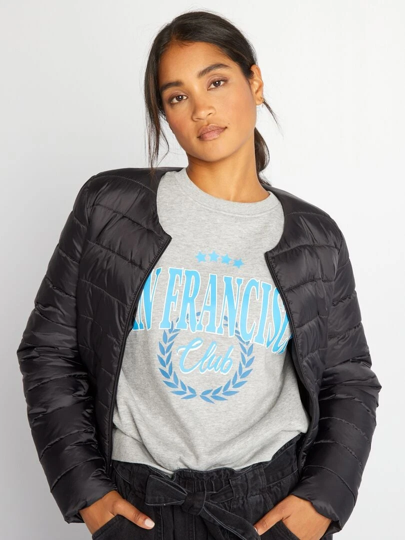 Anorak Acolchado - Negro 3 Anorak Acolchado - Negro