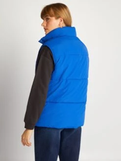 Anorak Acolchado Sin Mangas - Azul -Zalaris Tienda anorak acolchado sin mangas azul akv23 1 frb4