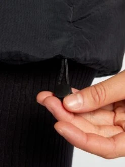 Anorak Acolchado Sin Mangas - Negro -Zalaris Tienda anorak acolchado sin mangas negro akv23 2 frb7