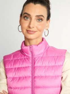 Anorak Acolchado Sin Mangas - SÚPER ROSA 11 Anorak Acolchado Sin Mangas - SÚPER ROSA -Zalaris Tienda anorak acolchado sin mangas super rosa adr45 3 frb5