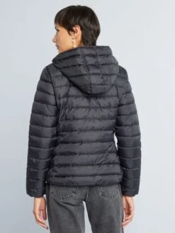 Anorak De Botellas Recicladas - Negro -Zalaris Tienda anorak de botellas recicladas negro adq08 4 frb3