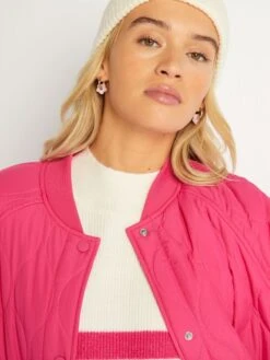 Anorak Largo Acolchado - ROSA_ -Zalaris Tienda anorak largo acolchado rosa ann59 2 frb5