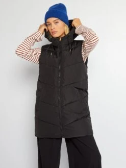 Anorak Largo Sin Mangas - Negro -Zalaris Tienda anorak largo sin mangas negro aco33 1 frb4