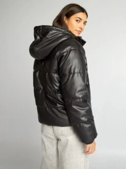 Anorak Sintético Con Capucha - Negro -Zalaris Tienda anorak sintetico con capucha negro ann20 1 frb3