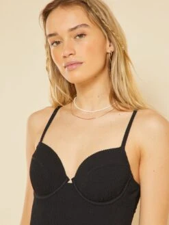 Bañador Con Abertura Trasera - Negro -Zalaris Tienda banador con abertura trasera negro zq264 2 frb6