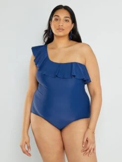 Bañador Con Volante - BEIGE -Zalaris Tienda banador con volante beige adn22 1 frb3