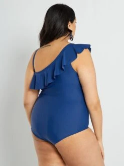 Bañador Con Volante - BEIGE -Zalaris Tienda banador con volante beige adn22 1 frb4