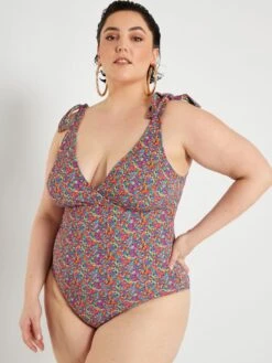 Bañador De Flores - AZUL -Zalaris Tienda banador de flores azul zq165 1 frb5