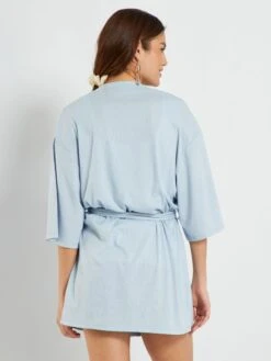 Bata Ligera Lisa - AZUL -Zalaris Tienda bata ligera lisa azul zr879 1 frb3