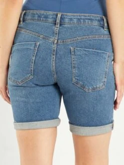 Bermudas De Premamá - AZUL -Zalaris Tienda bermudas de premama azul zq733 1 frb3