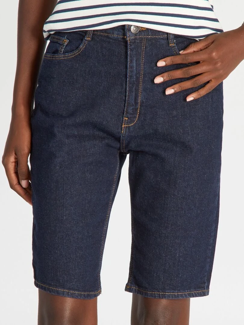 Bermudas Vaqueras - AZUL 4 Bermudas Vaqueras - AZUL - Imagen 2