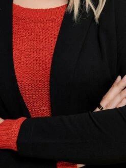 Blazer Vaporoso Liso 'JDY' - Negro -Zalaris Tienda blazer vaporoso liso jdy negro zq415 1 frb4