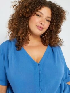 Blusa - AZUL -Zalaris Tienda blusa azul aea33 1 frb4