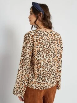 Blusa Con Estampado De 'leopardo 'JDY' - Leopardo -Zalaris Tienda blusa con estampado de leopardo jdy leopardo abw47 1 frb4