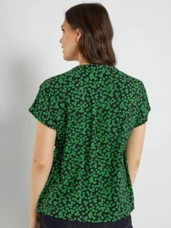 Blusa Con Estampado 'JDY' - VERDE -Zalaris Tienda blusa con estampado jdy verde zq391 1 frb4