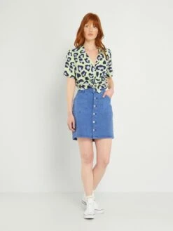 Blusa De Manga Corta 'JDY' - PURPURA -Zalaris Tienda blusa de manga corta jdy purpura ais66 6 frb2