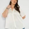 Blusa De Raso - BLANCO