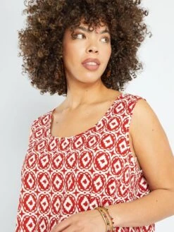 Blusa Estampada 'Only' - ROJO -Zalaris Tienda blusa estampada only rojo amd96 1 frb5