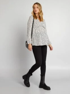 Blusa Estampada Premamá - SNOB