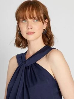 Blusa Ligera Sin Mangas - AZUL -Zalaris Tienda blusa ligera sin mangas azul ato64 1 frb3