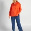 Blusa Lisa - NARANJA -Zalaris Tienda blusa lisa naranja aiu20 2 frb1