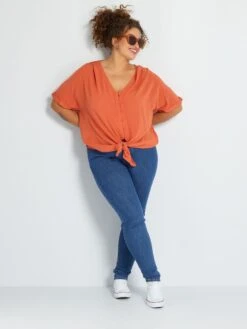 Blusa - Naranja -Zalaris Tienda blusa naranja aea33 2 frb3