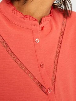 Blusa Punto Calado Premamá - CANGREJO ROJO -Zalaris Tienda blusa punto calado premama cangrejo rojo ajq19 3 frb2