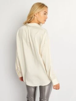 Blusa Satinada De Manga Larga - CERVEZA BEIGE 8 Blusa Satinada De Manga Larga - CERVEZA BEIGE -Zalaris Tienda blusa satinada de manga larga cerveza beige aee25 2 frb3