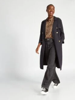 Blusa Satinada De Manga Larga - LEOLEO -Zalaris Tienda blusa satinada de manga larga leoleo aee25 6 frb2