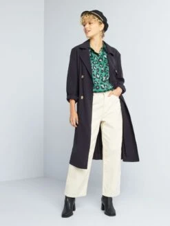 Blusa Satinada De Manga Larga - PXBETEVERT -Zalaris Tienda blusa satinada de manga larga pxbetevert aee25 7 frb2