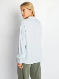 Blusa Vaporosa A Rayas - BRILLO2 -Zalaris Tienda blusa vaporosa a rayas brillo2 aee36 3 frb3