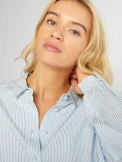 Blusa Vaporosa A Rayas - BRILLO2 -Zalaris Tienda blusa vaporosa a rayas brillo2 aee36 3 frb4