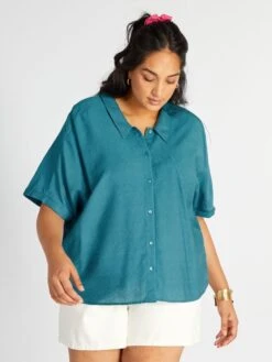 Blusa Vaporosa Con Cuello Italiano - EXÓTICO_PL -Zalaris Tienda blusa vaporosa con cuello italiano exoticopl ato79 1 frb4