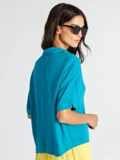 Blusa Vaporosa De Manga Corta - HO_EXOTICO -Zalaris Tienda blusa vaporosa de manga corta hoexotico ajl05 1 frb3