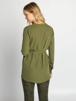 Blusa Vaporosa De Manga Larga - CAQUI DE UVA 9 Blusa Vaporosa De Manga Larga - CAQUI DE UVA -Zalaris Tienda blusa vaporosa de manga larga caqui de uva ajq26 1 frb3