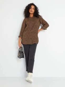 Blusa Vaporosa - NEGRO -Zalaris Tienda blusa vaporosa negro zm196 1 frb2