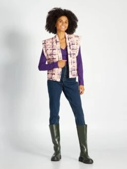 Body De Punto De Canalé - Púrpura -Zalaris Tienda body de punto de canale purpura anc73 1 frb4