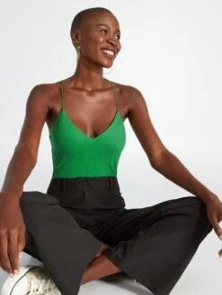 Body Sin Mangas - Verde