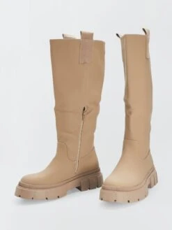 Botas Altas Con Suela Gruesa - NARANJA -Zalaris Tienda botas altas con suela gruesa naranja atl98 1 frb5