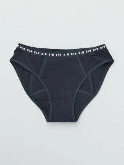 Braga Menstrual 'DIM' Flujo Abundante - Negro