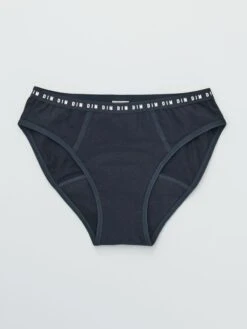 Braga Menstrual 'DIM' - Flujo Medio - Negro