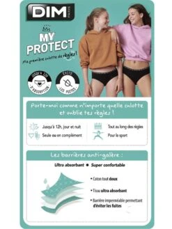 Braga Menstrual 'DIM' - Flujo Medio - Negro -Zalaris Tienda braga menstrual dim flujo medio negro zo848 1 frb3