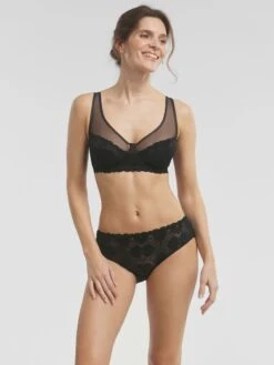 Braguita De Encaje 'DIM' - Negro -Zalaris Tienda braguita de encaje dim negro acq21 1 frb3